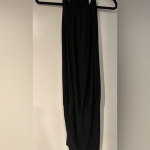 Pencil cut dress - gold neckline